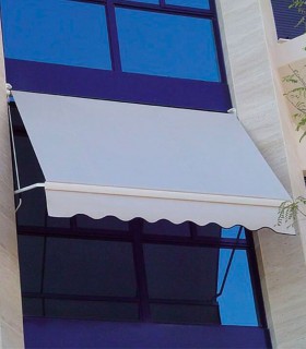 Toldo Punto Recto Tensión